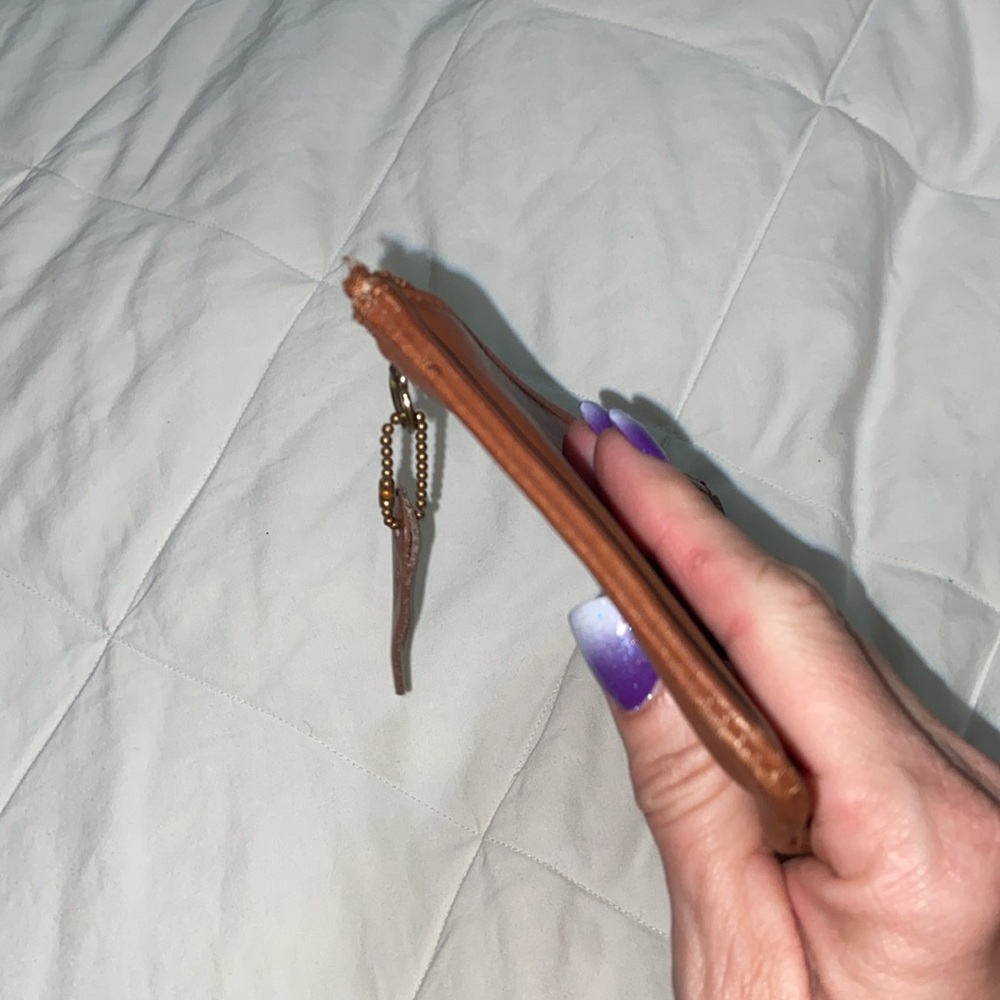 RARE Vintage Coach Skinny Case Brown Leather - Picture 5 of 12